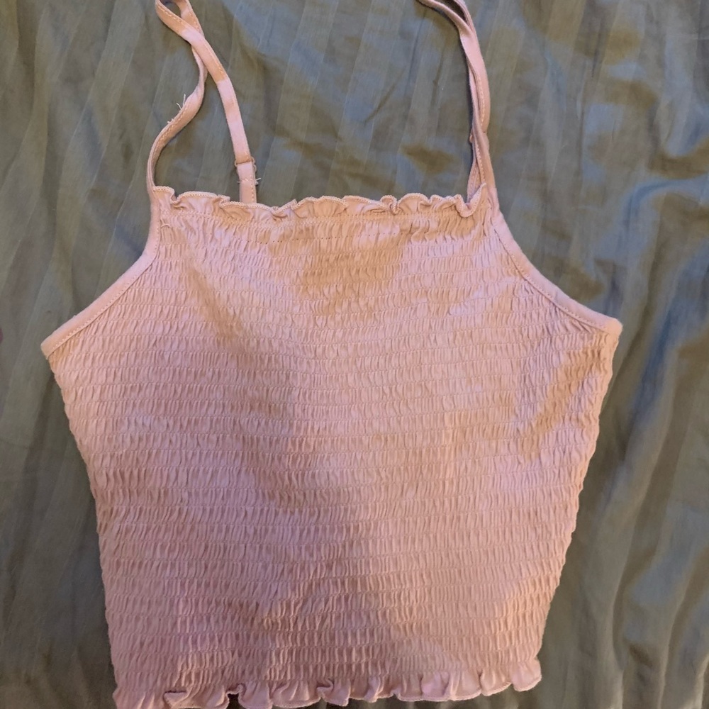 Pink tank top